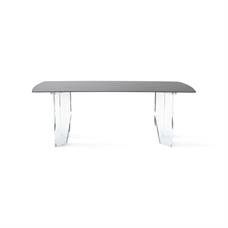 Basin 82" Acrylic Base Dining Table