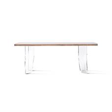 Borea 82" Outer Live Edge Dining Table