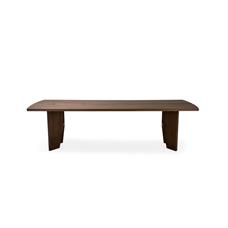 82" White Ash Dining Table