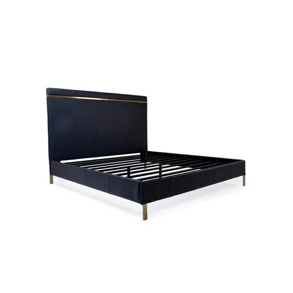 Munro Queen Leather Bed