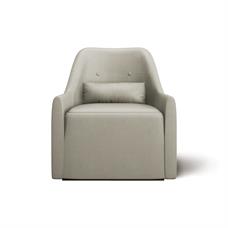 Leather Low Back Swivel Chair