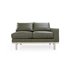 Cantor Right Arm Leather Sofa