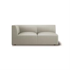 Leather Left Arm Loveseat