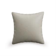 18" Square Leather Toss Pillow