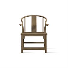 Ming Horseshoe Armchair